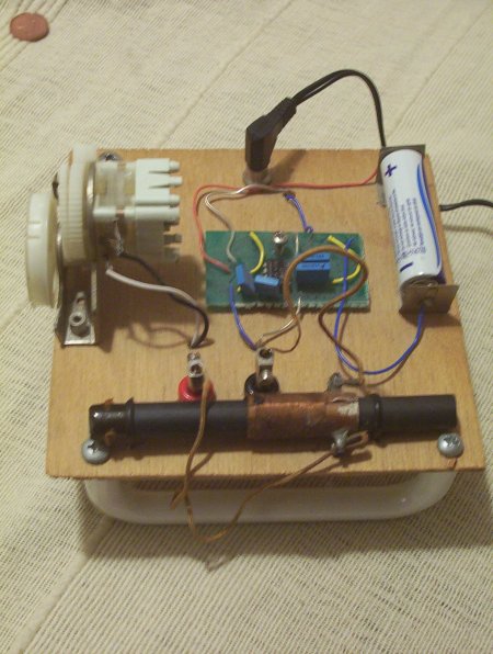 Radio built with ZN415 chip
